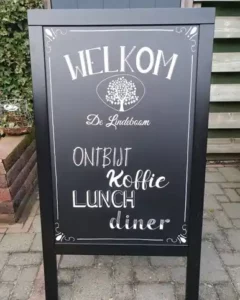 Krijtbord ontbijt, lunch, diner. Horeca krijtbord. | Mooi Met Letters